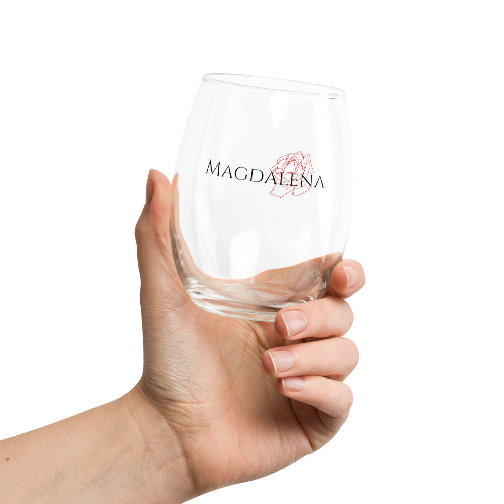 Elegant Stemless Wine Glass