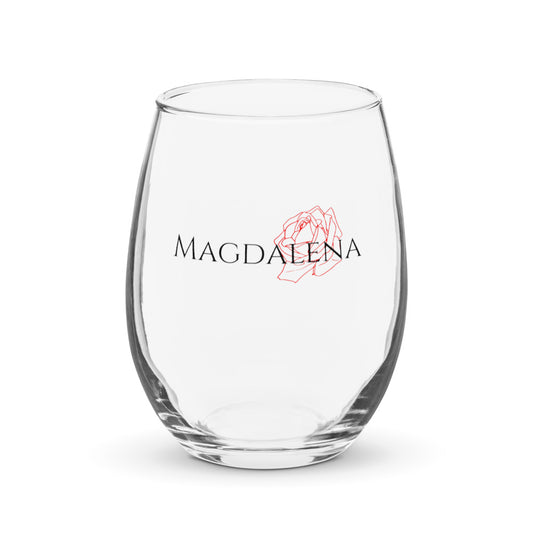 Elegant Stemless Wine Glass