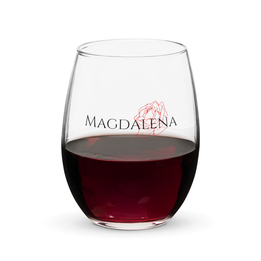 Elegant Stemless Wine Glass