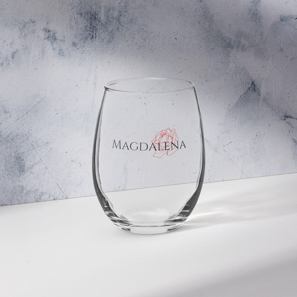 Elegant Stemless Wine Glass
